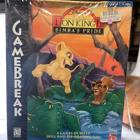 Disney's GameBreak: The Lion King II Simba's Pride PC CD-ROM Game - Picture 2 of 3